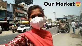 हमारे गांव की मार्केट 😍 VLOG | Unchahar, Raebareli Uttar Pradesh