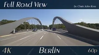 Berlin, Germany: Wilhelmstadt, Westend - Heerstra&szlig;e (B2), Theodor-Heuss-Platz - 4K Ultra HD