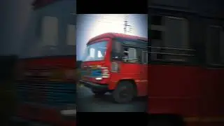 शेवगाव - श्रीरामपूर #लालपरीmh16 #youtubeshorts #bus #travel