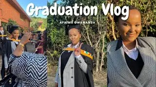 GRADUATION VLOG I University Ceremony I South African YouTuber