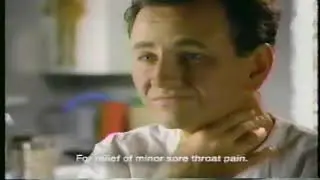 Chloraseptic Sore Throat Spray 1991 Commercial