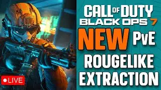 🔴 LIVE Black Ops 7 Endgame: 32-Player PvE Roguelike Extraction Chaos!