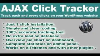 Preview AJAX Click Tracker WordPress  WordPress
