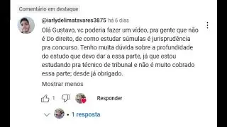 D&uacute;vida de inscrito #3: Como estudar S&uacute;mulas e Jurisprud&ecirc;ncia.