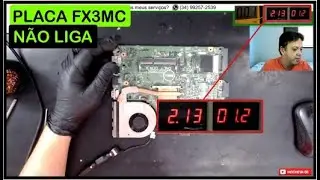CURTO NA ENTRADA! Placa dell FX3MC não liga e apresentando curto. Fonte de Bancada resolveu!