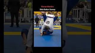 Renan Martins with an slick balloon sweep #bjj #jiujitsu #jiujitsulifestyle