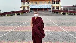 གདན་ས་ཆེན་པོ་བཀྲིས་ལྷུན་པོ། tashi lhunpo monastery 扎西倫布寺院。#Tibet #西藏 #India #印度