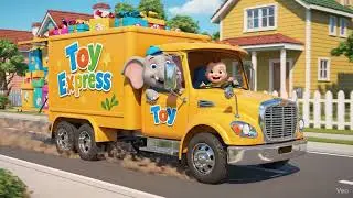 baby cartoon cocomelom Car Song for Kids 🚗 | 3D Vehicle Rhyme | Trucks, Buses, Boats & More