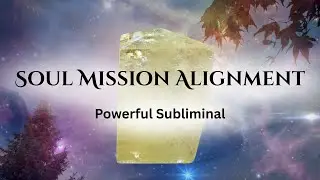 Soul Mission Alignment ✩ Life Purpose Activation ✩ Stellar Light Codes Upgrade ✩ Subliminal