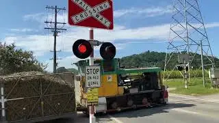 Cane Train Crossing at Kamerunga Road, Redlynch