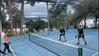 Quito Tenis Club Pickleball - Washington Arellano y Carlos P&eacute;rez vs Xavier Moreno Y Dan
