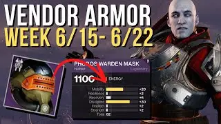 Destiny 2 High Stat Vendor Armor Week of 6/15/2021 #Shorts