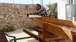 Ksamil Caravan Camping   10 May 2016 (Making kayak)