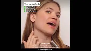 Caroline Elise in il makiage ad