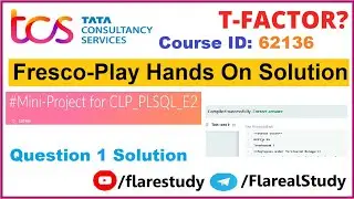 62136 Question 1 | Employee under Terminated Employer Hands-on | Fresco Play Handson Solution #tcs