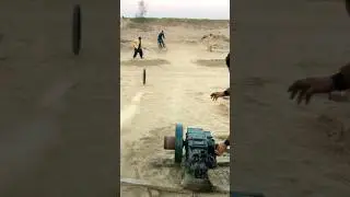 Wow🙄 cycle man attack tyre diesel engine start