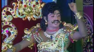Harsha N Murthy as Arjuna in Kurukshetra drama directed by Drama master Narasimhamurthy sondekoppa