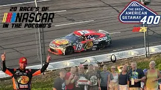 20 Race's of NASCAR IN THE POCONO'S The 2025 Great American Getaway 400