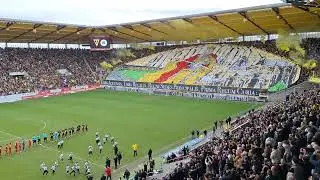 21. Spieltag Regio West - Alemannia Aachen vs Rot-Weiss Oberhausen / Choreo komplett