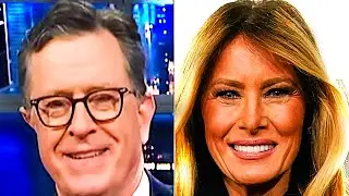 Stephen Colbert&rsquo;s One-Line Fact-Check on Melania Trump Goes Viral