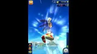 Sonic Dash! Бонусные очки! Рекорд 477 тысяч! Часть 2! Серия 34! Соник даш! Игра iPhone iPad
