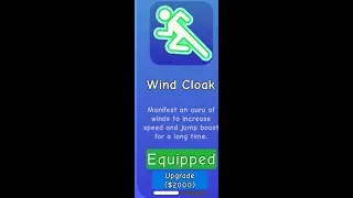 Wind Cloak (Blade Ball)