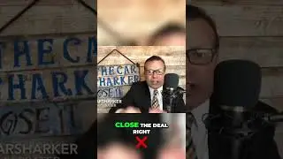 Stop Following Up, START CLOSING Deals NOW! #carsharker #closer #mindset #confidence  #motivation