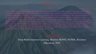Deep Reinforcement Learning-Based Resource Allocation in Massive MIMO NOMA Systems