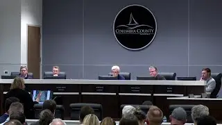 Part 1: Columbia County Planning Commission meeting on data centers