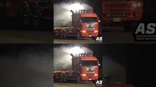 Detroit V24 Mario Racicot  #diesel  #detroit  #v24  #trucking  #semi  #freightliner  #shorts #racing