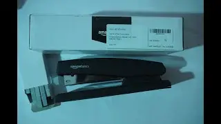 amazon basics stapler with 1000 staple unboxing