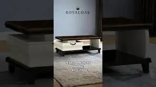 Royaloak  Texas American Marble Center Table