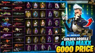 🔥 Free Fire Rare ID Collection | Golden Profile | Tamil 😍