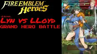 Brave Lyn (+3 Olivias) VS Lloyd [Grand Hero Battle] {Fire Emblem Heroes}