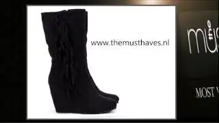Musthaves Laarzen | Trash Fringles Black