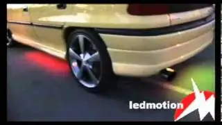 LED undercar kits in action