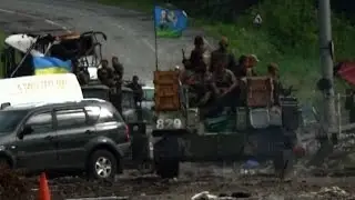 Ucraina, visita lampo del presidente Poroshenko a Slaviansk