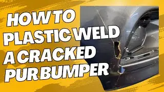 PLASTIC WELDING PUR BUMPER