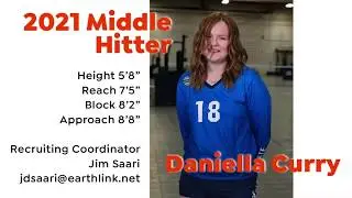 Daniella Curry | 2021 Middle Hitter