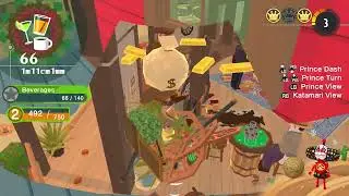 Once Upon A Katamari - How To Get The Second Crown On Lots of Drinks Level