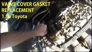 Замена прокладки клапанной крышки — Corolla 1,8 л, Matrix, Celica, MR2, Pontiac Vibe, Prism — 199...