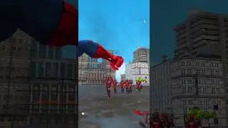 Spider Man sword vs Deadpool #spiderman #marvel #sword #deadpool #shorts