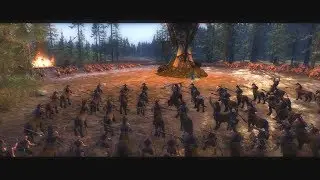 Empire vs Beastmen | Total War Warhammer quest battle in cinematic view