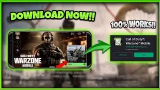Download warzone mobile!!! Soft launch!!