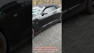 2019 Camaro 2SS convertible, 1 year bumper with the flowtie that will never be seen again
