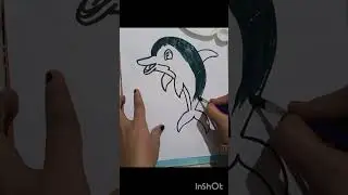 let's paint the 🐬 #drawing#painting #naturelovers