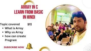 Learn Array in c Programming