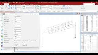 STAAD.Pro Macro: Automatic Model Generation of LTA Road Gantry Truss with Traffic Signage