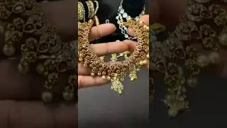 South Indian Ruby Necklace Set | #necklace #ruby #indian #shorts