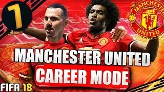 WILLIAN IS ON FIRE!!! + IBRAHIMOVIC REGEN!!! FIFA 18 MANCHESTER UNITED CAREER MODE #7